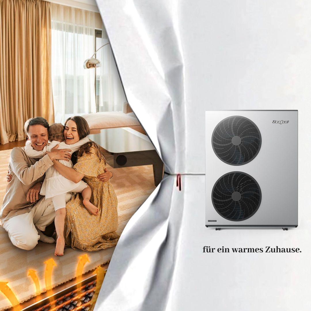 Pompa ciepła Zealux 7kW / 10kW / 12kW / 16kW, czynnik chłodniczy R32