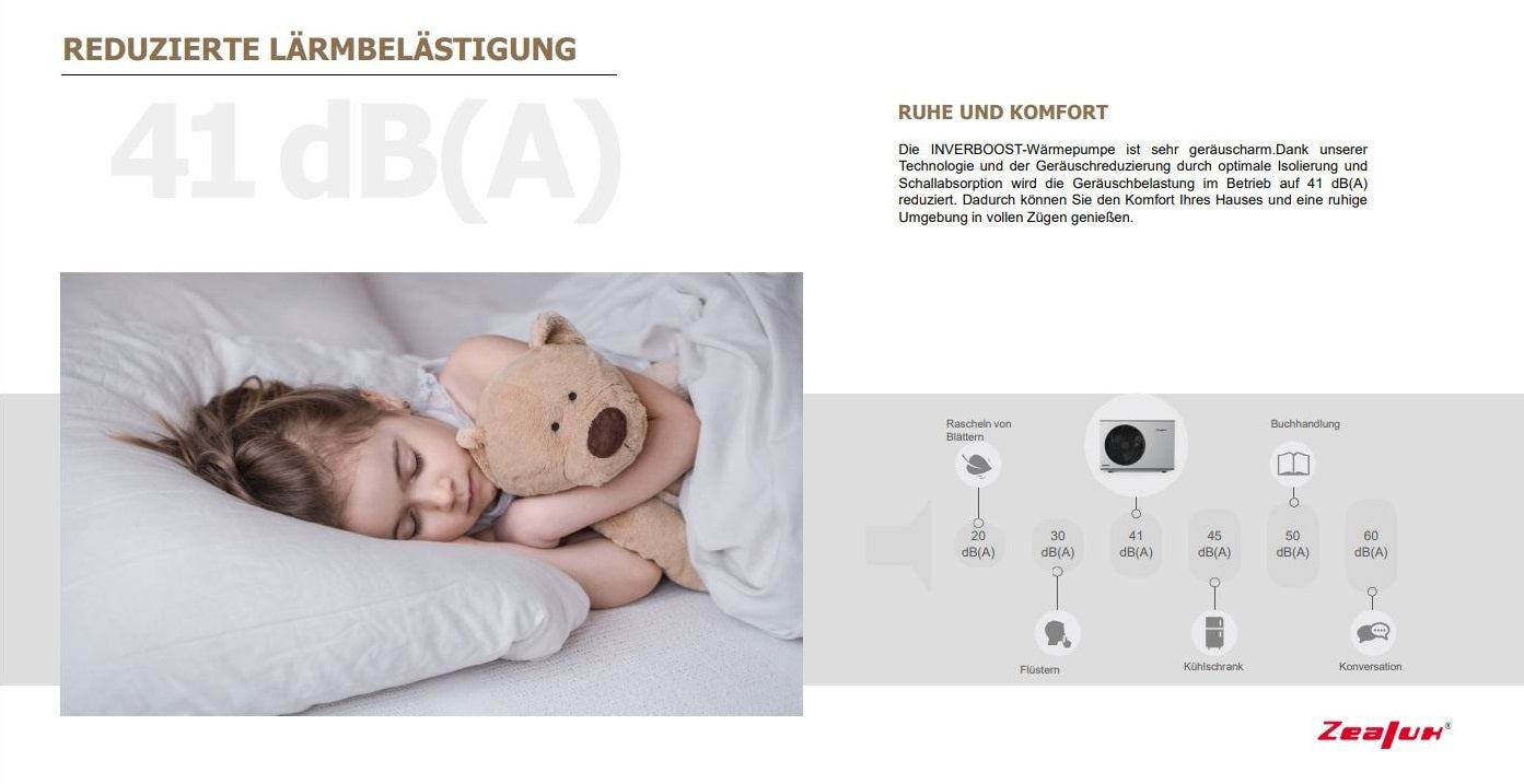 Pompa ciepła Zealux 7kW / 10kW / 12kW / 16kW, czynnik chłodniczy R32