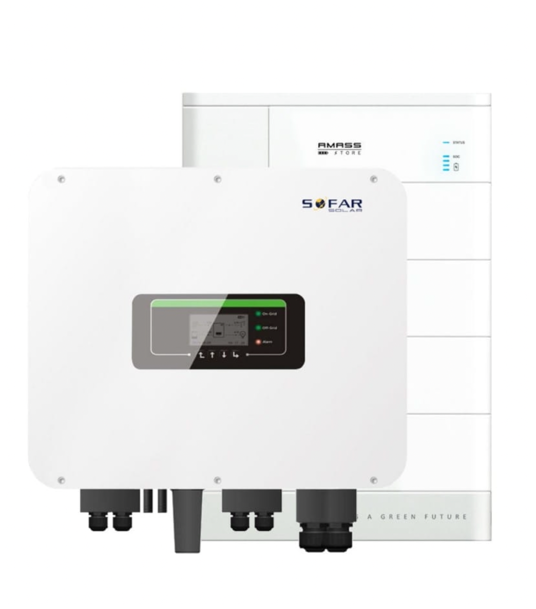 SOFAR SOLAR 20KW Hybridwechselrichter + 20kWh Speicher