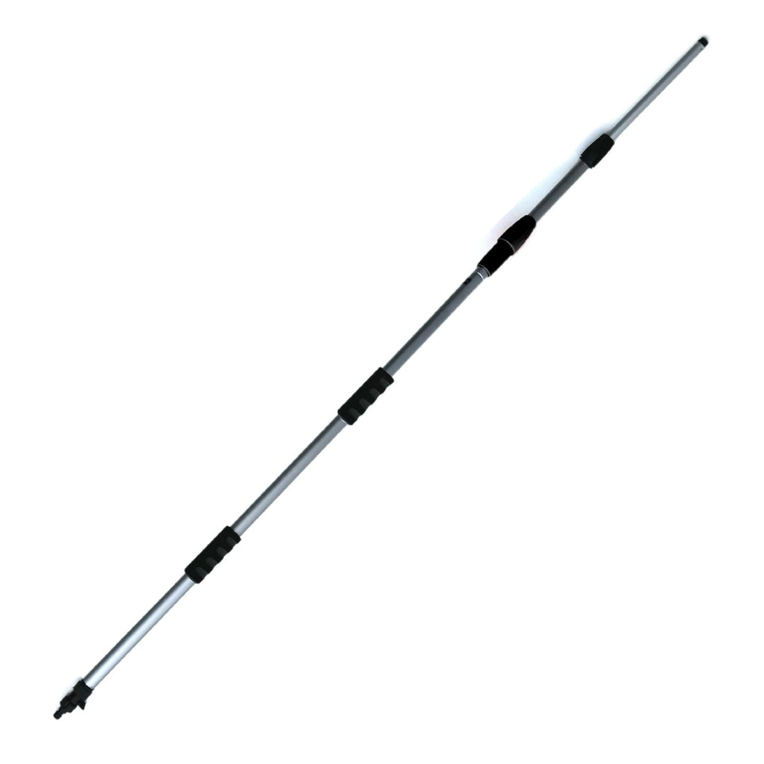 Szczotka do czyszczenia modułów słonecznych, w tym drążek teleskopowy