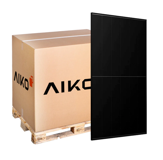 AIKO Glas/Glas bifazial/bifacial 440W Full Black Solarmodule