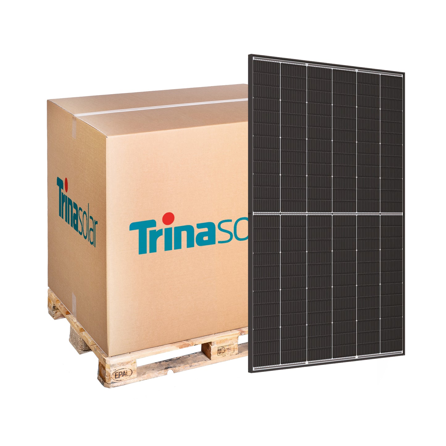 Trina Solar Glas/Glas Solarmodule 445W BLACKFRAME