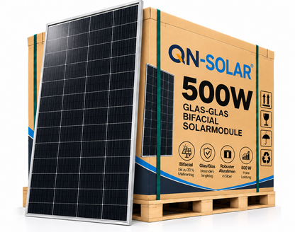 QN-Solar 500W Glas/Glas/bifacial Solarmodule